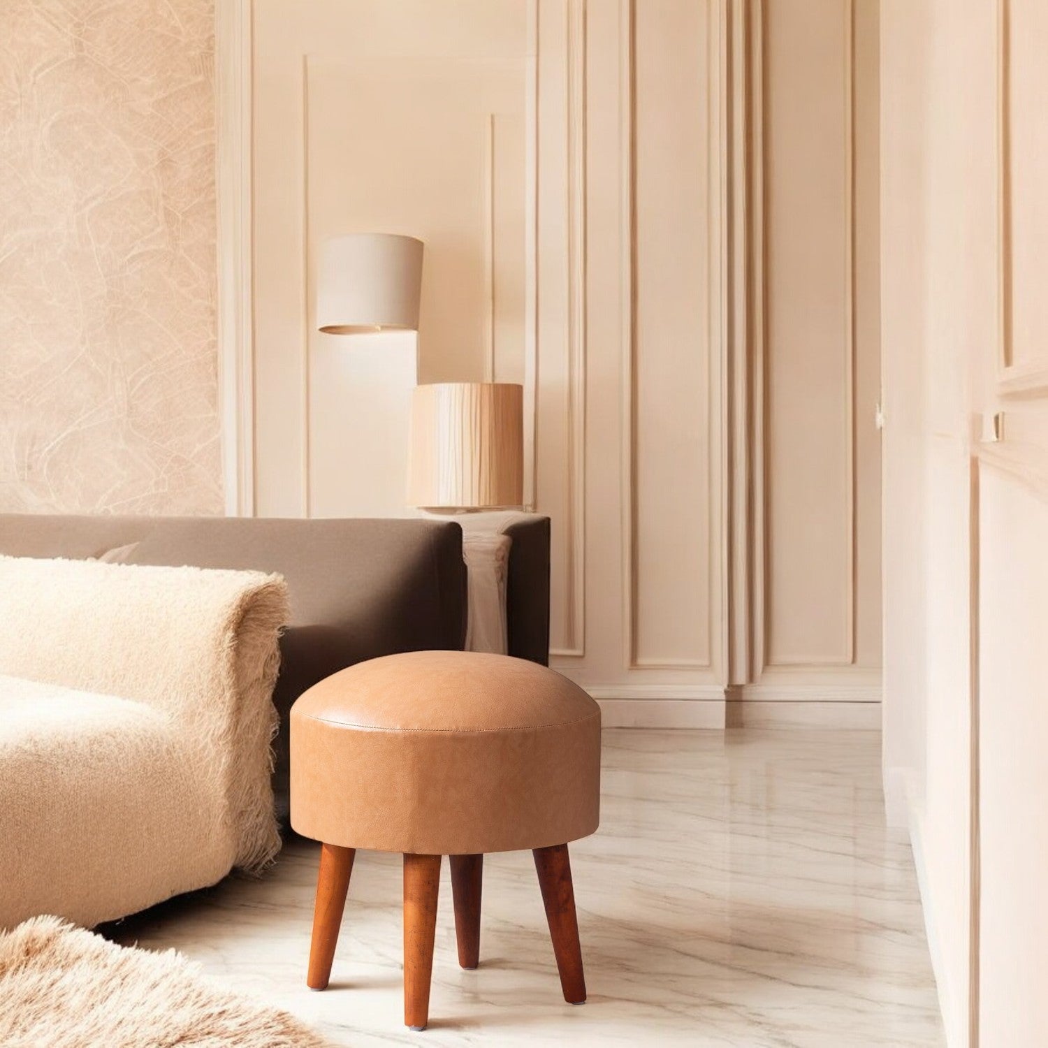 Samantha Snuggle Ottoman Stool