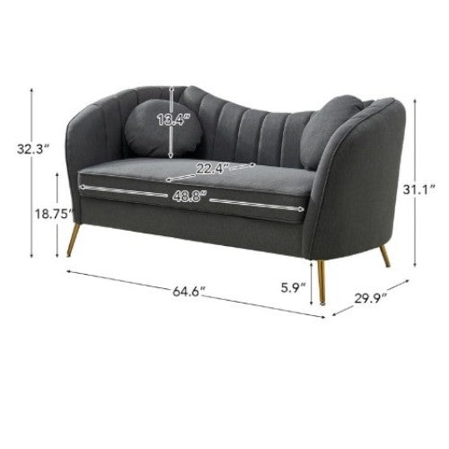 Alexis 3 Seater Sofa Couch