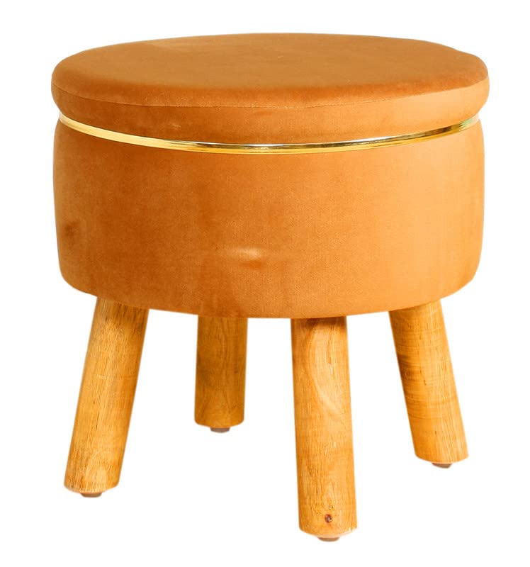 Susan Velvet Ottoman