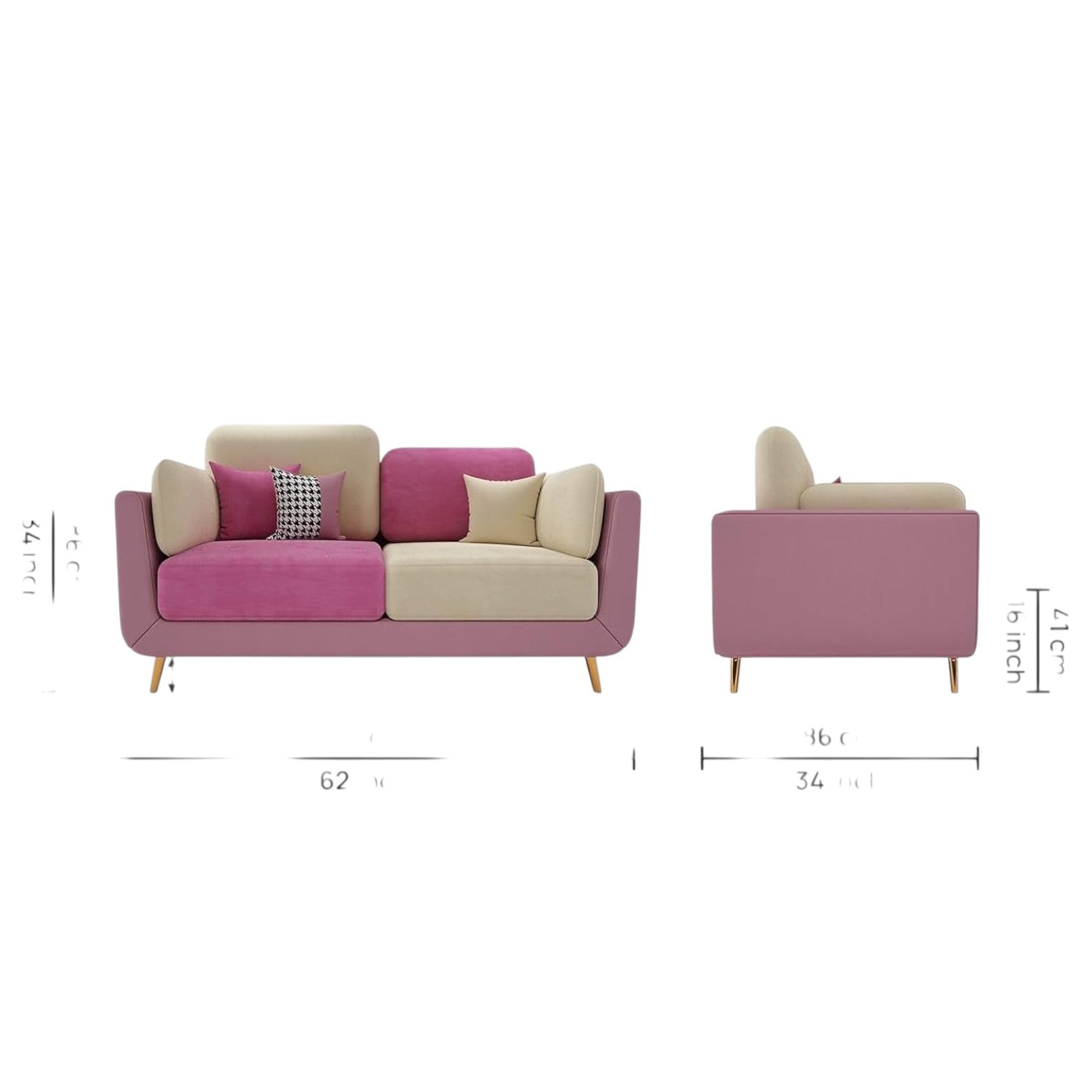 Ornella 2 Seater Sofa