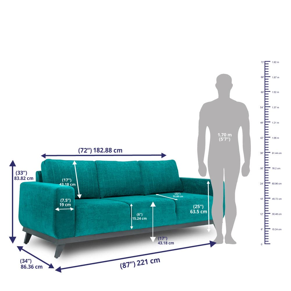 Camille 3 Seater Sofa