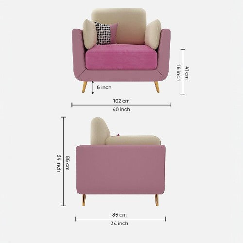 Ornella 1 Seater Sofa