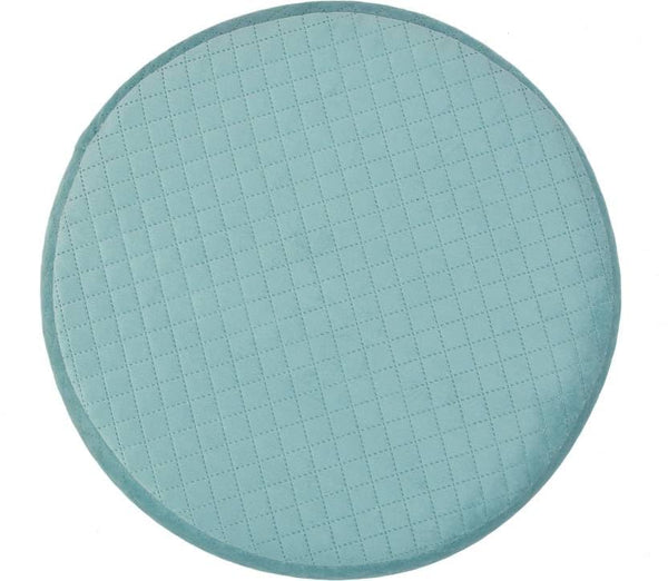 Ryan Plush Round Ottoman