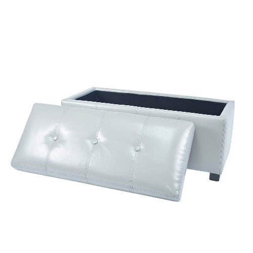 Nailhead Ottoman Bench