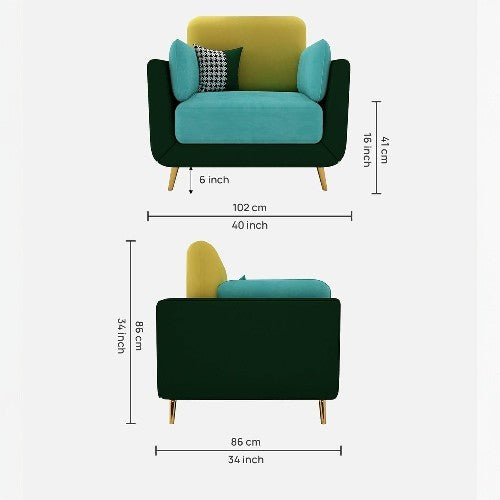 Ornella 1 Seater Sofa