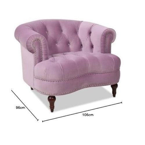 Sage Half Round Back-Chair