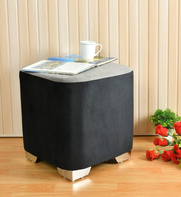 Annika Velvet Ottoman