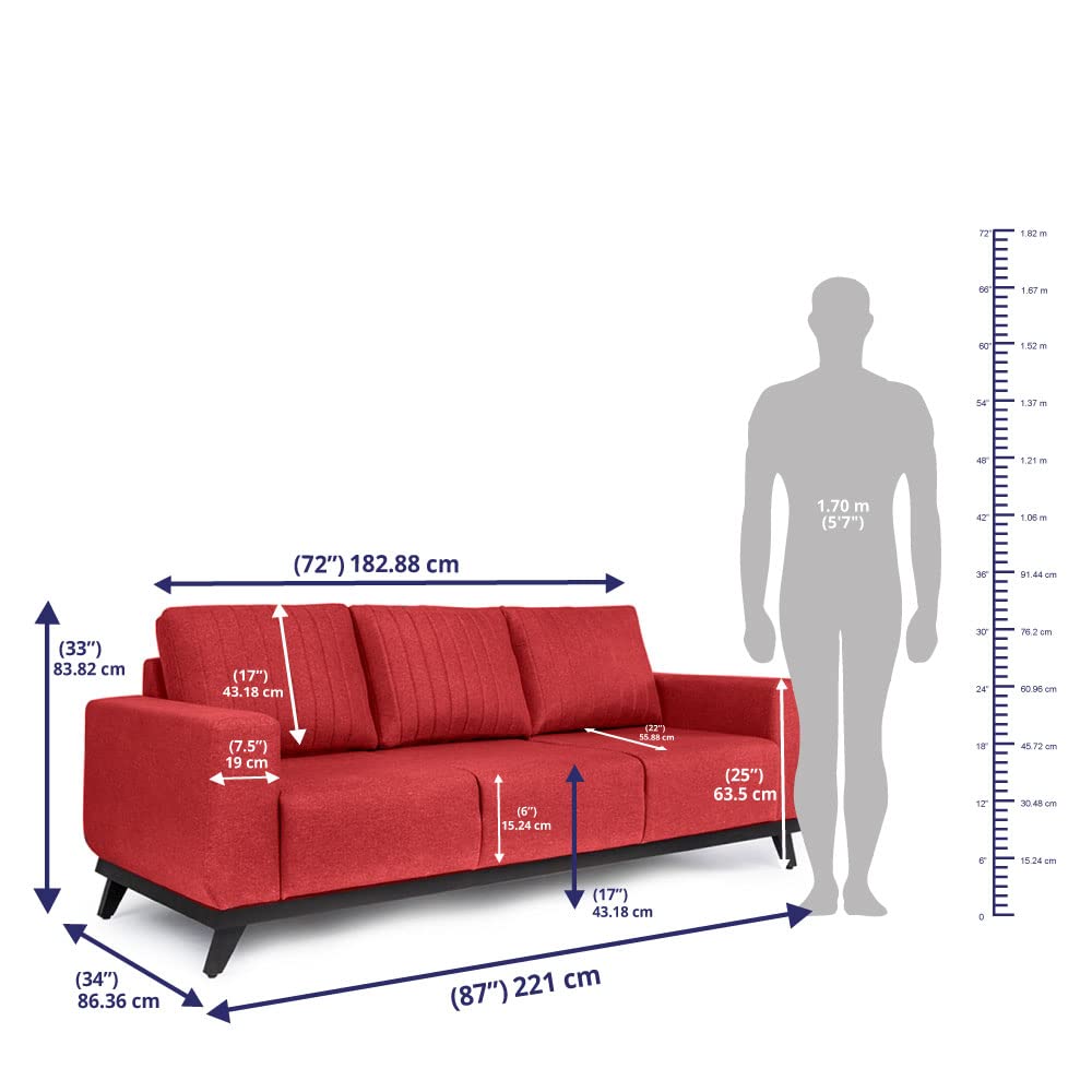 Camille 3 Seater Sofa