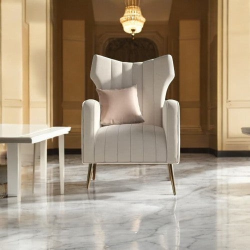 Stafford Velvet Accent Chair