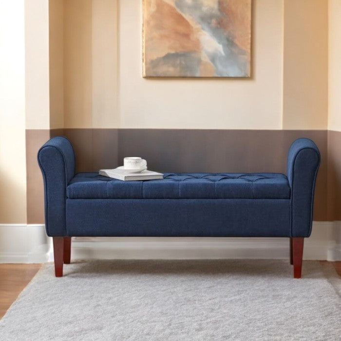 Coastal Comfort Ottoman Benches