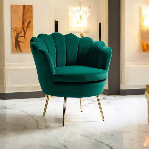 Luisa Velvet Accent Chair