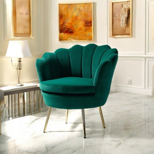 Luisa Velvet Accent Chair