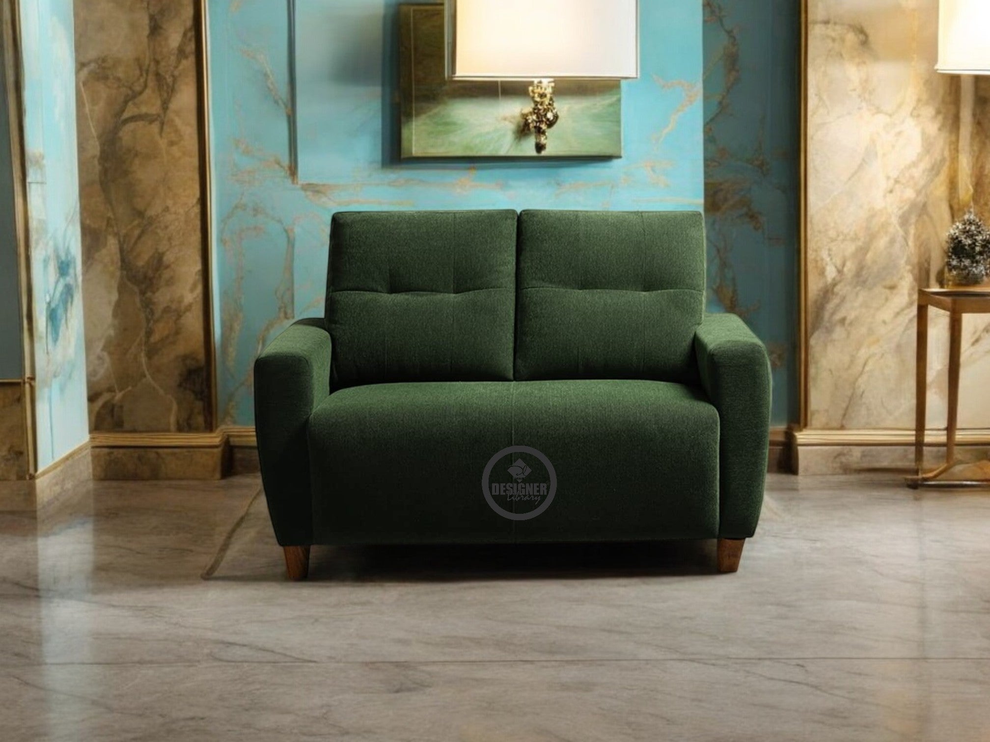 Nathan Modern Two-Seater Sofa