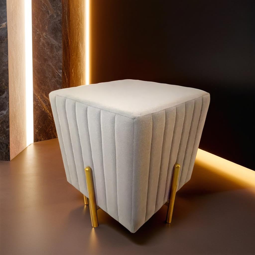 Zachary Modern Fabric Ottoman