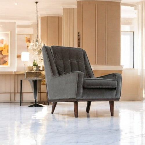 Roisin Velvet Accent Chair
