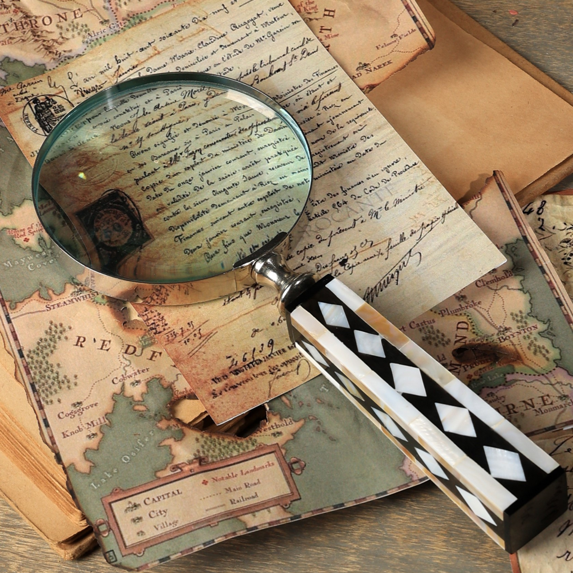 9 Inch Fallon Round Magnifier