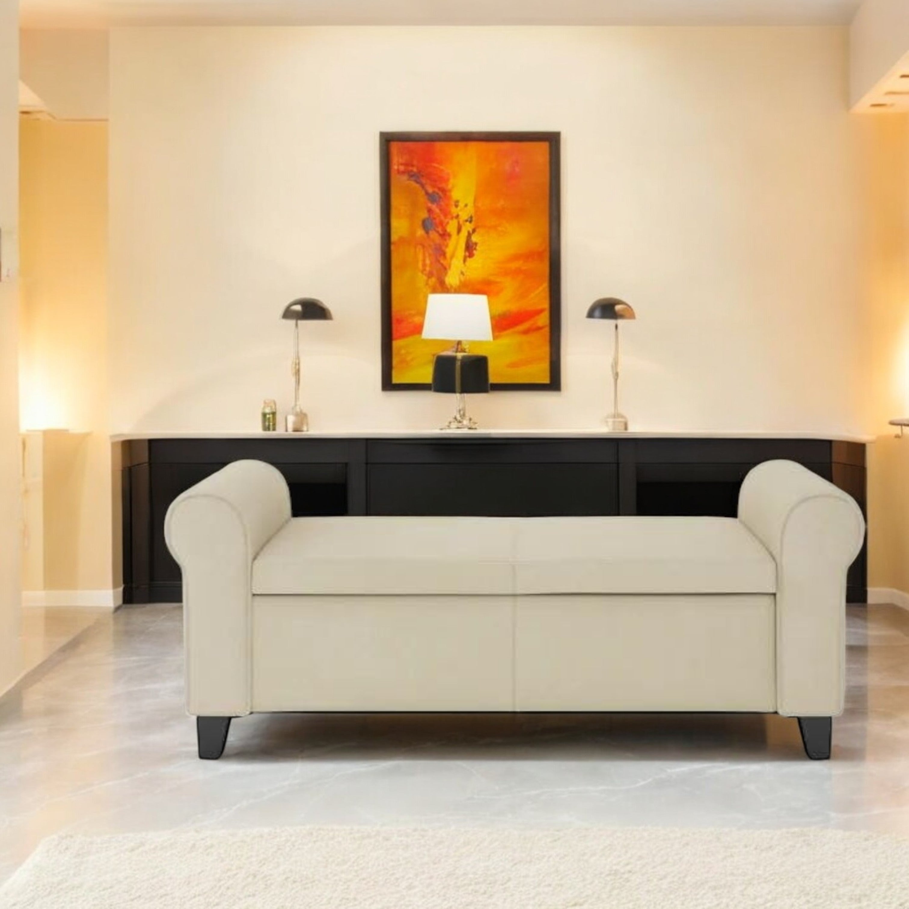 Orion Ottoman Bench