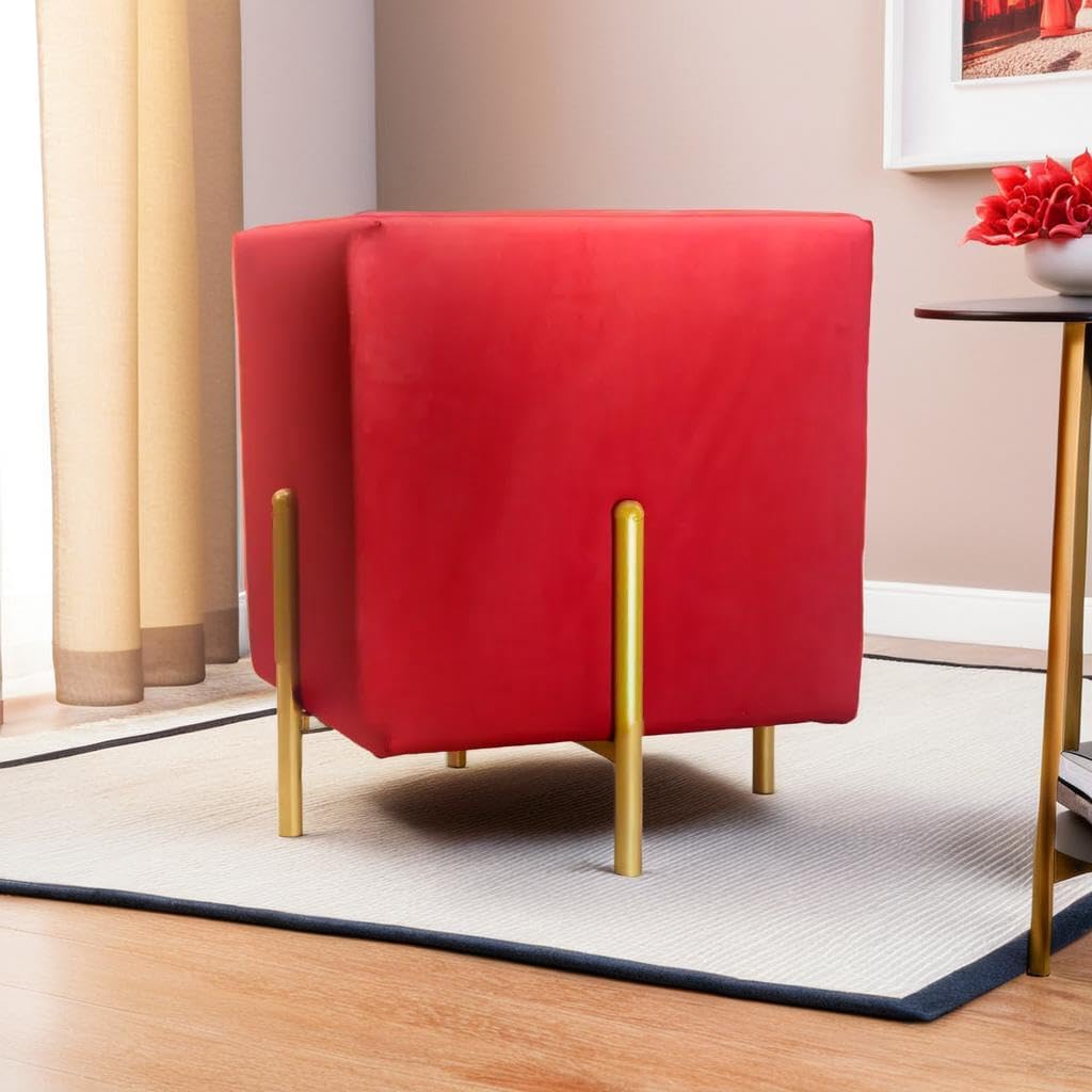 Zachary Modern Fabric Ottoman