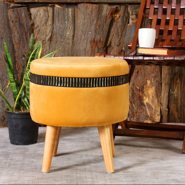 Kerstin Plush Ottoman
