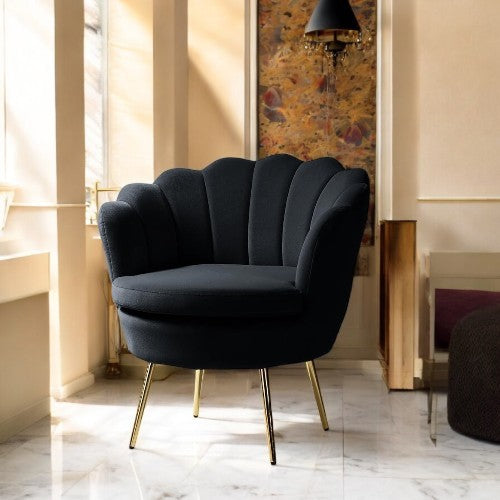 Luisa Velvet Accent Chair