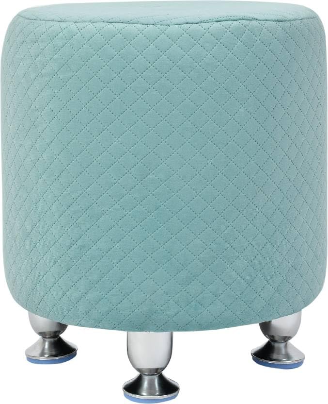 Ryan Plush Round Ottoman