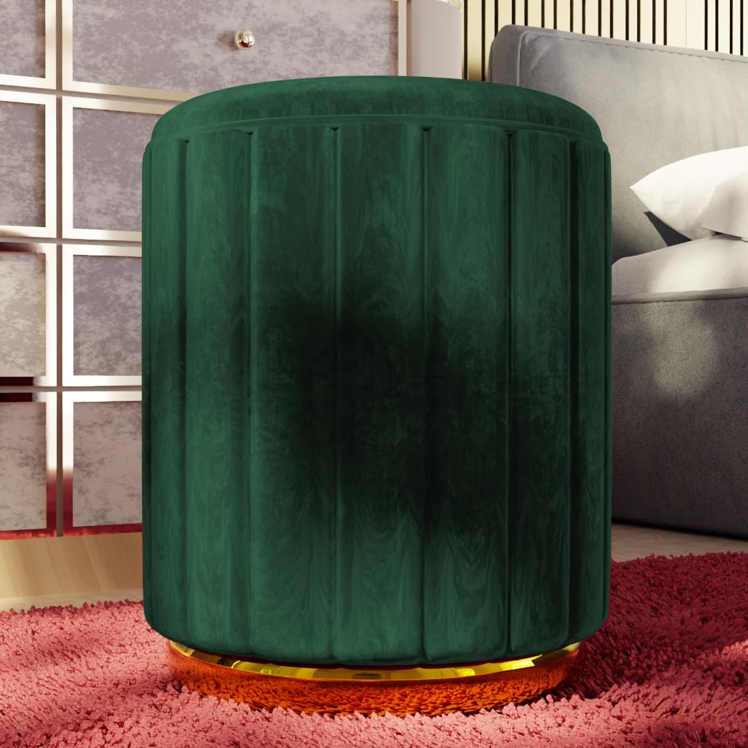 Stella Comfy Velvet Ottoman
