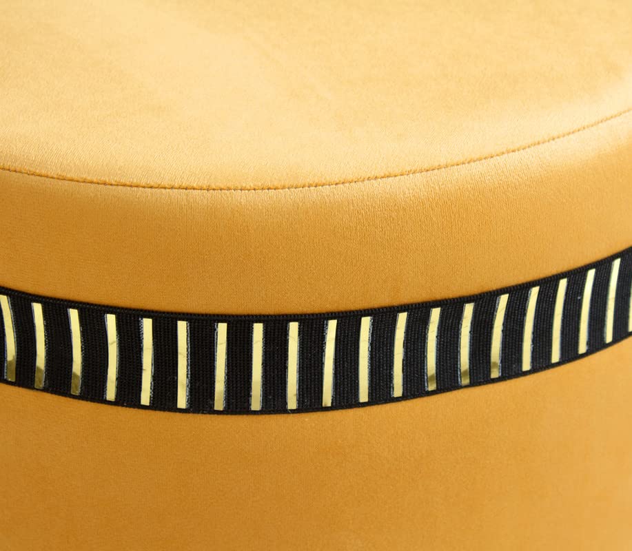 Kerstin Plush Ottoman