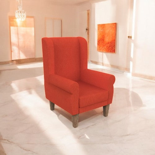 Caterina Wingback Chair with Armrests