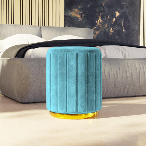 Stella Comfy Velvet Ottoman