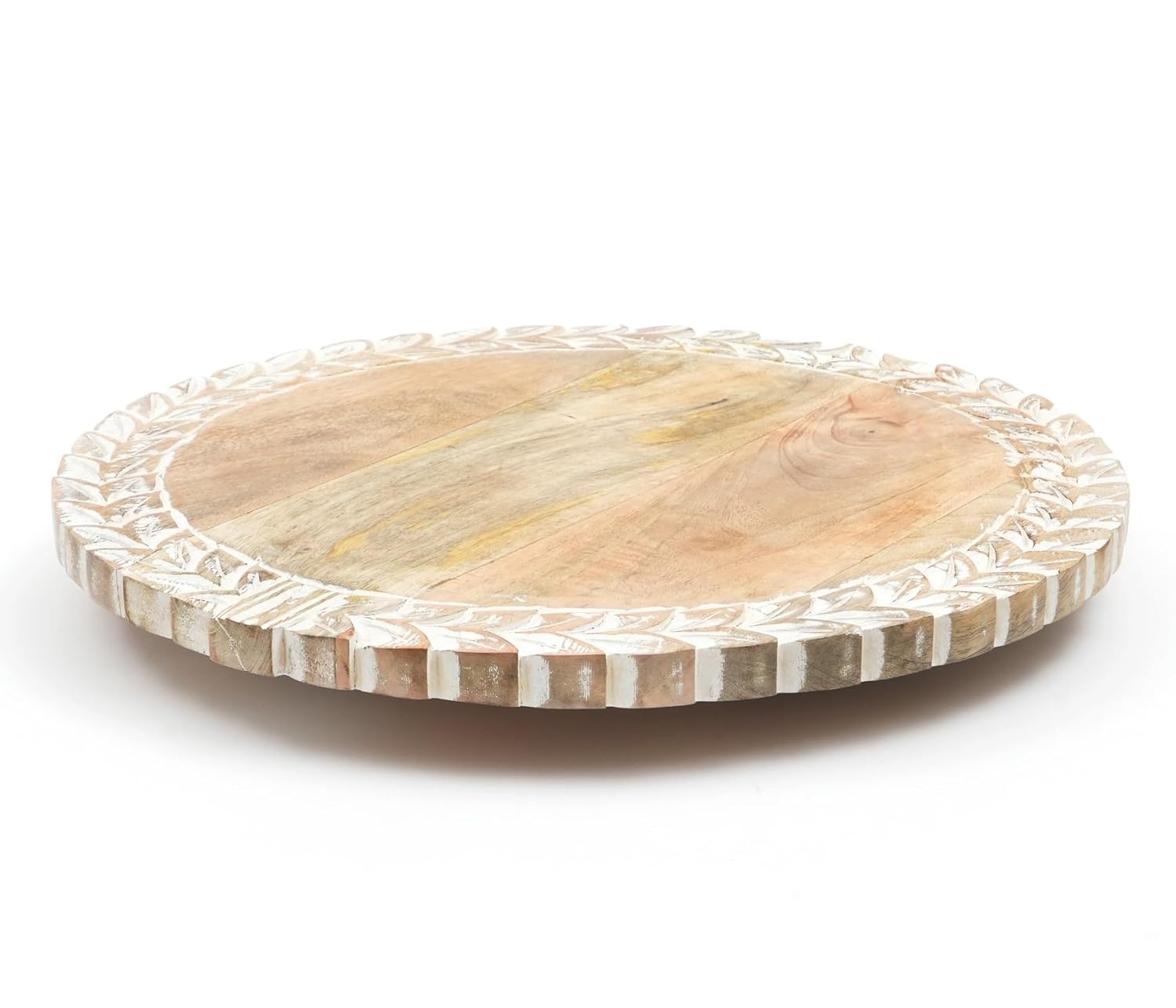 Nguyen Lazy Susan (Natural & White)