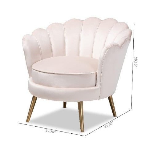 Aria Half Round Back Chair