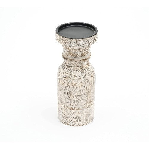 Nyla Brushed White Candle