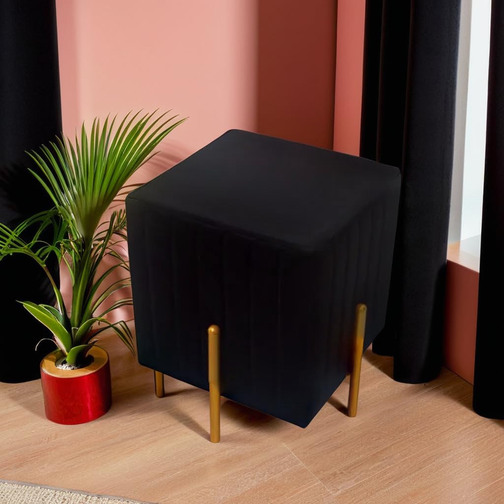Zachary Modern Fabric Ottoman