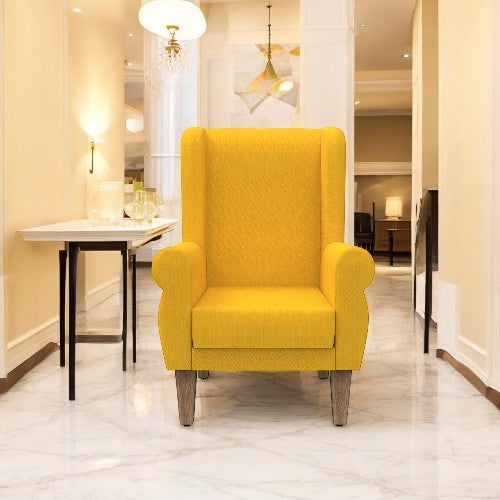 Caterina Wingback Chair with Armrests