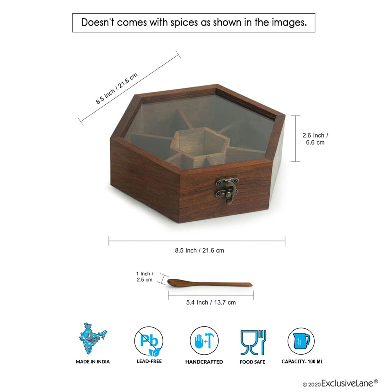 Sable 7 Container Masala Box