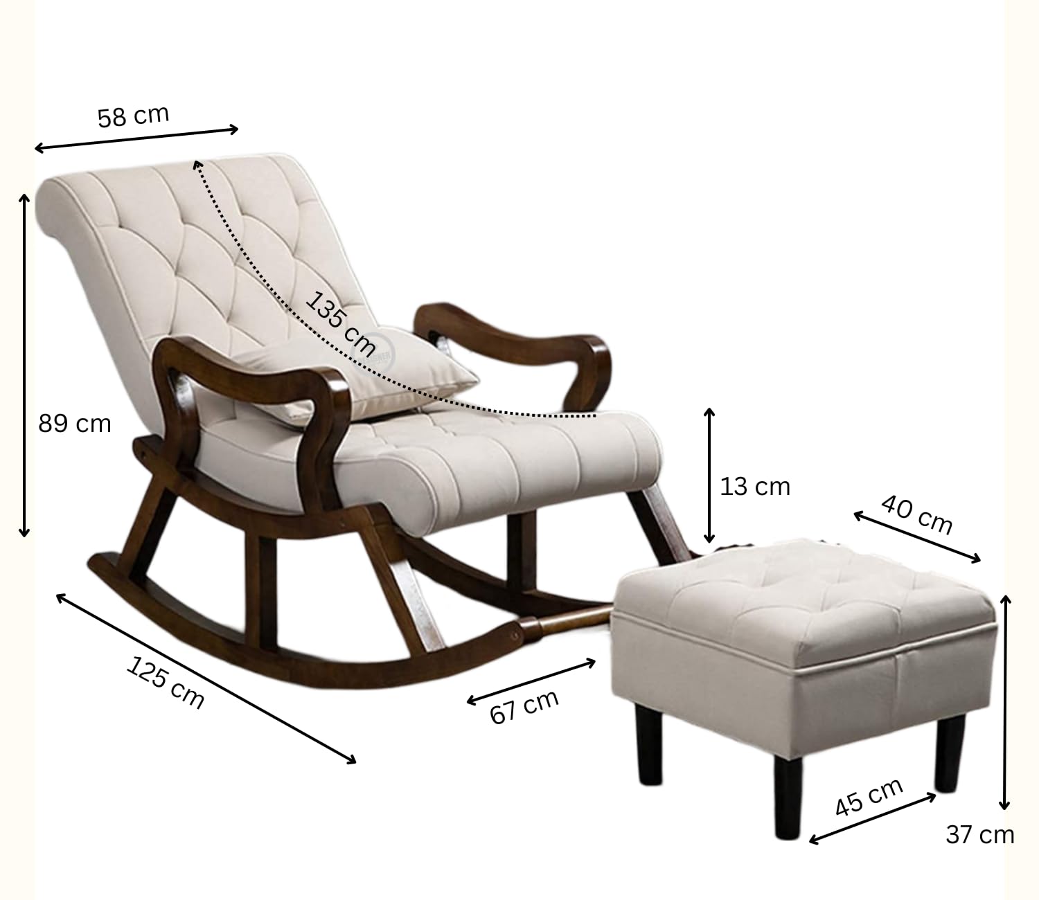 Daniel rocking Chair
