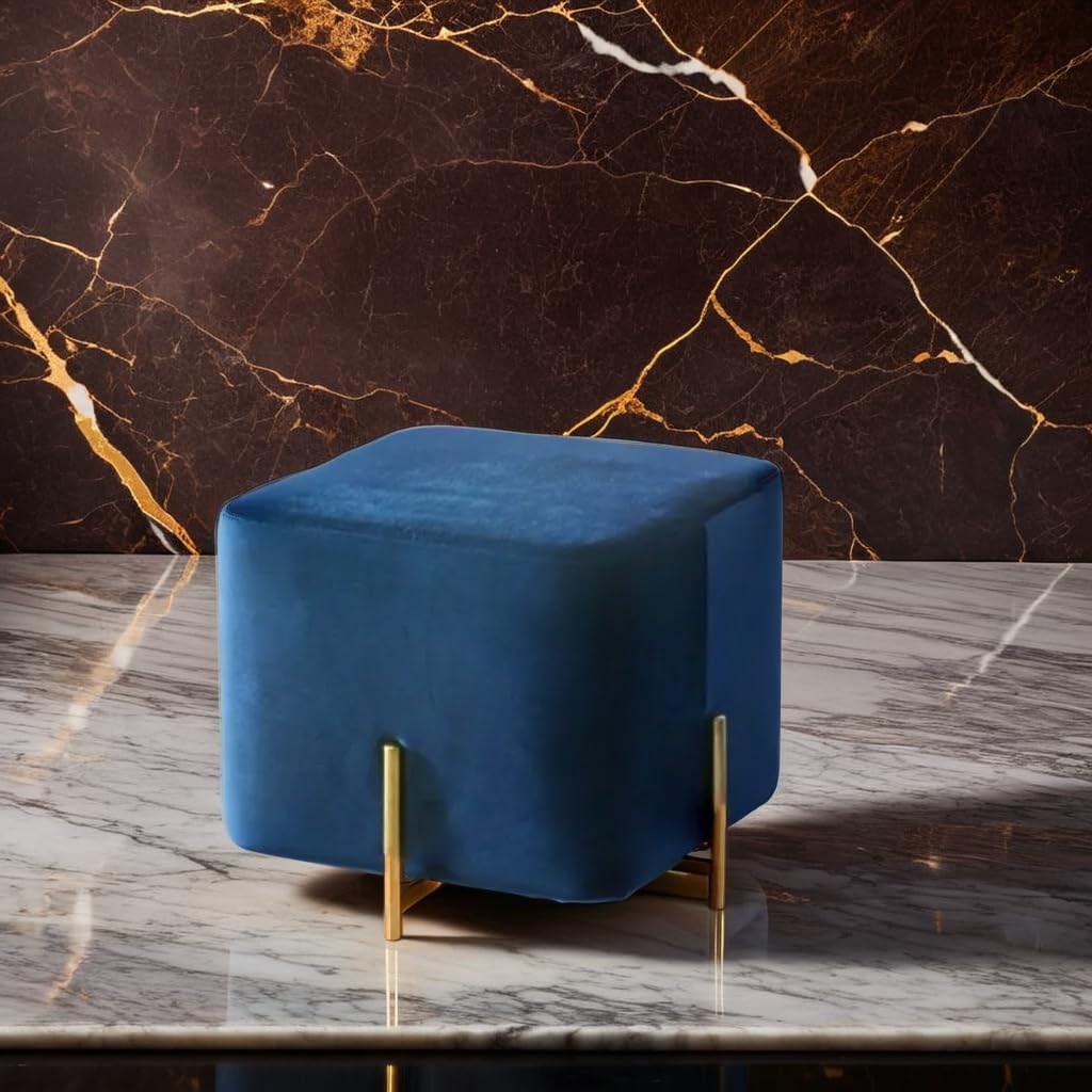 Zachary Modern Fabric Ottoman