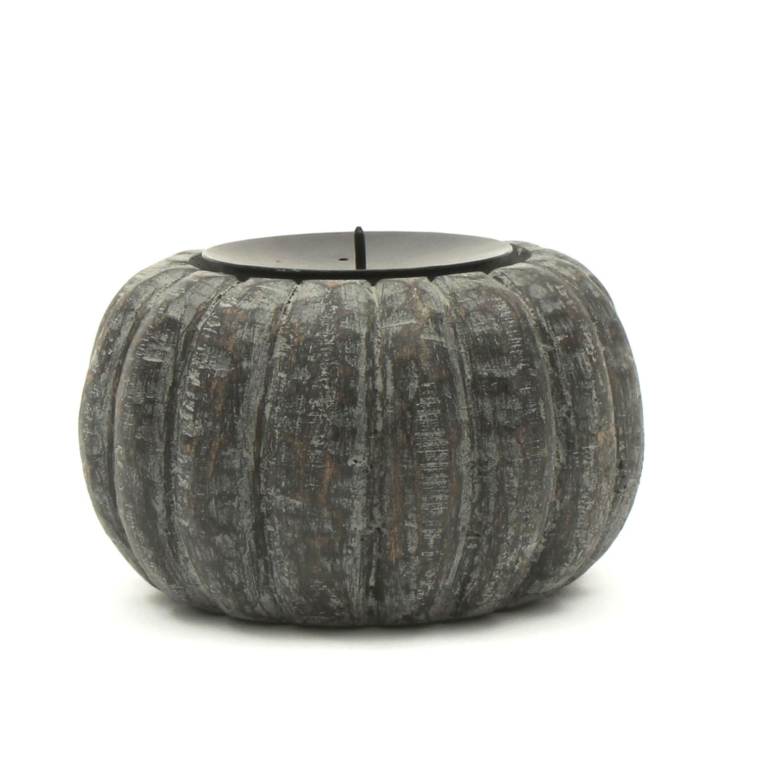 Pumpkin Candle Holders (Ash Grey)