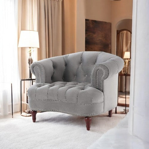Sage Half Round Back-Chair