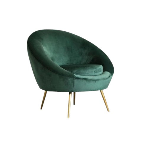 Canyon Comfort Velvet Arm Chair