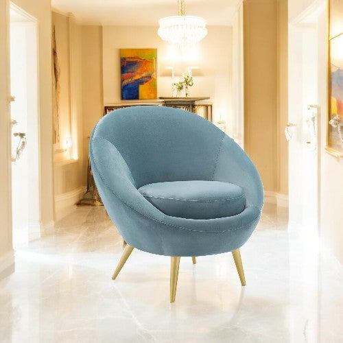 Canyon Comfort Velvet Arm Chair