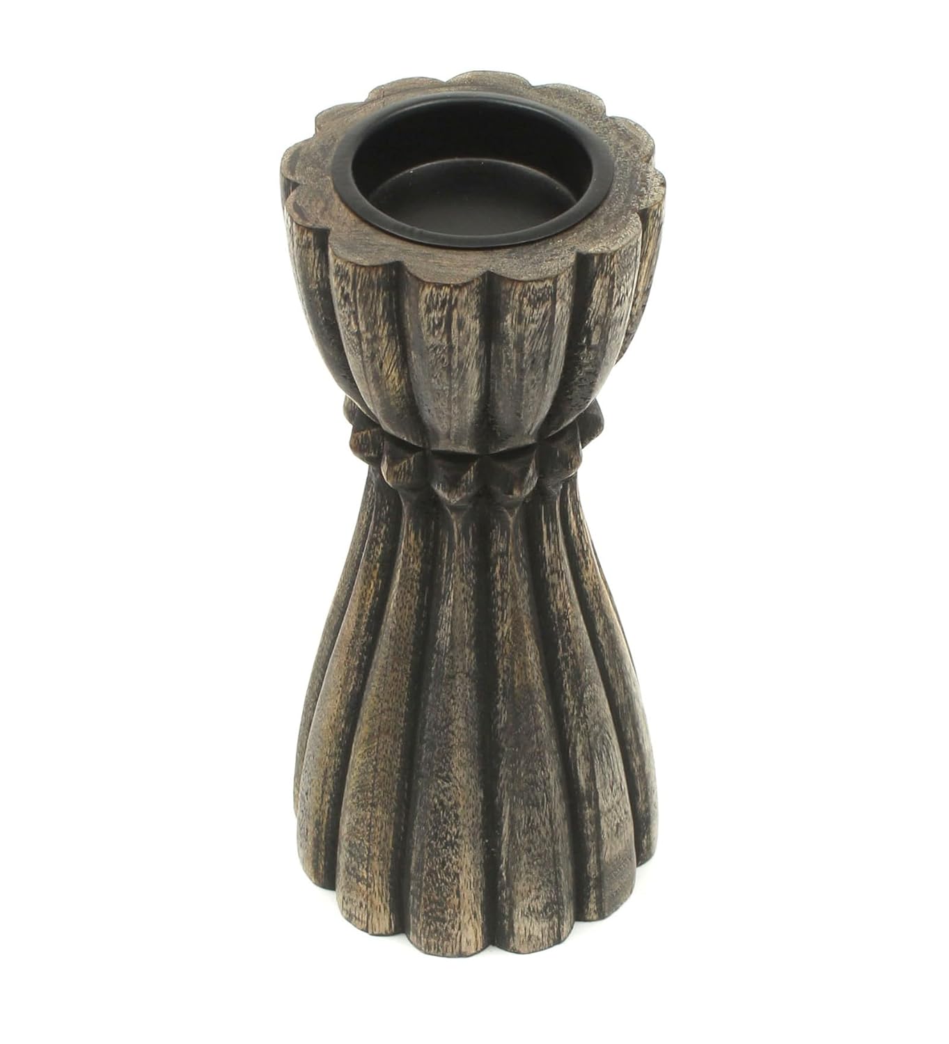 Blanca Candle Holders (Charcoal Black)