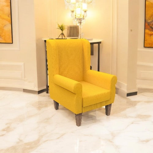 Caterina Wingback Chair with Armrests