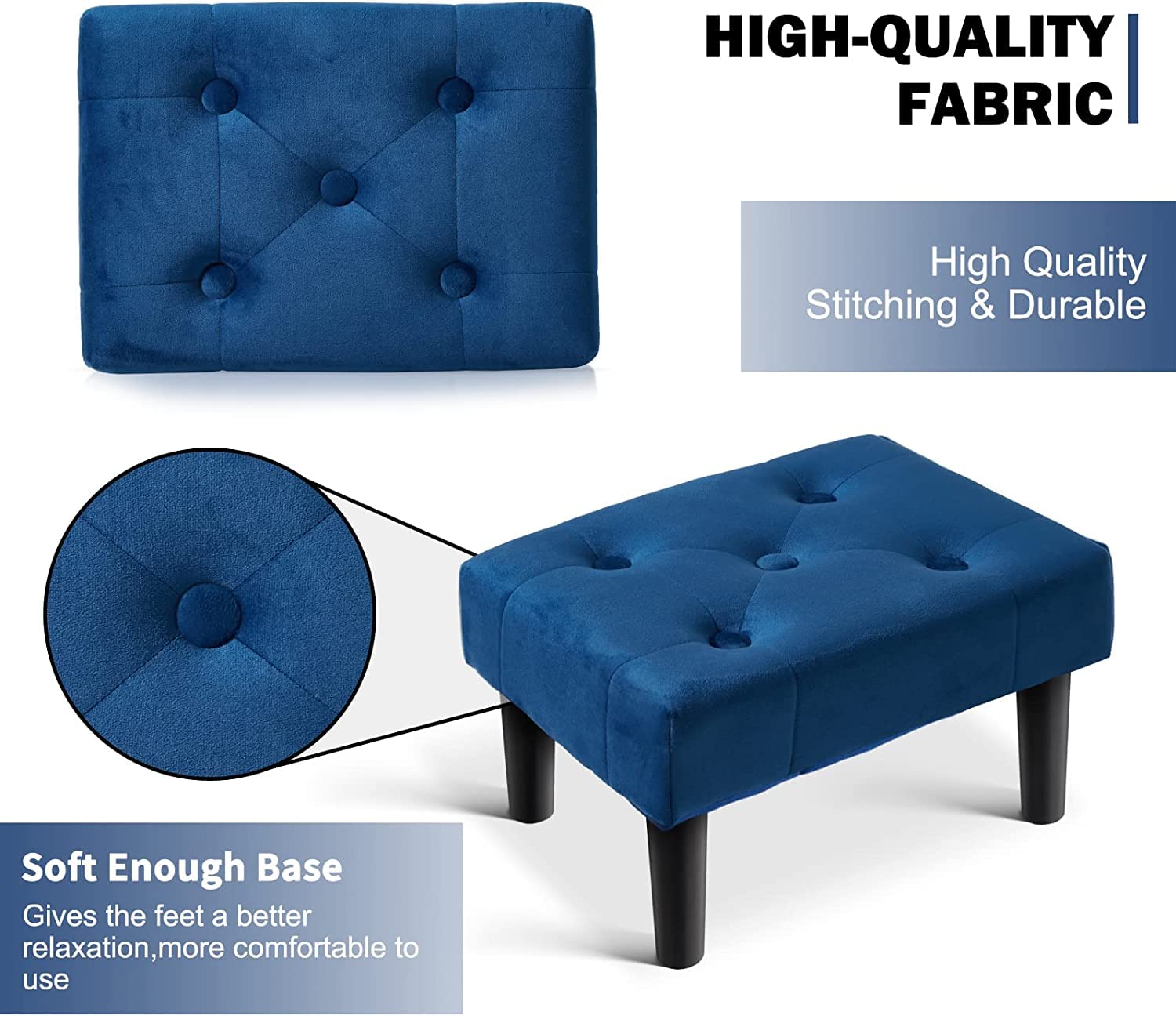 Noah Elegant Ottoman Stool