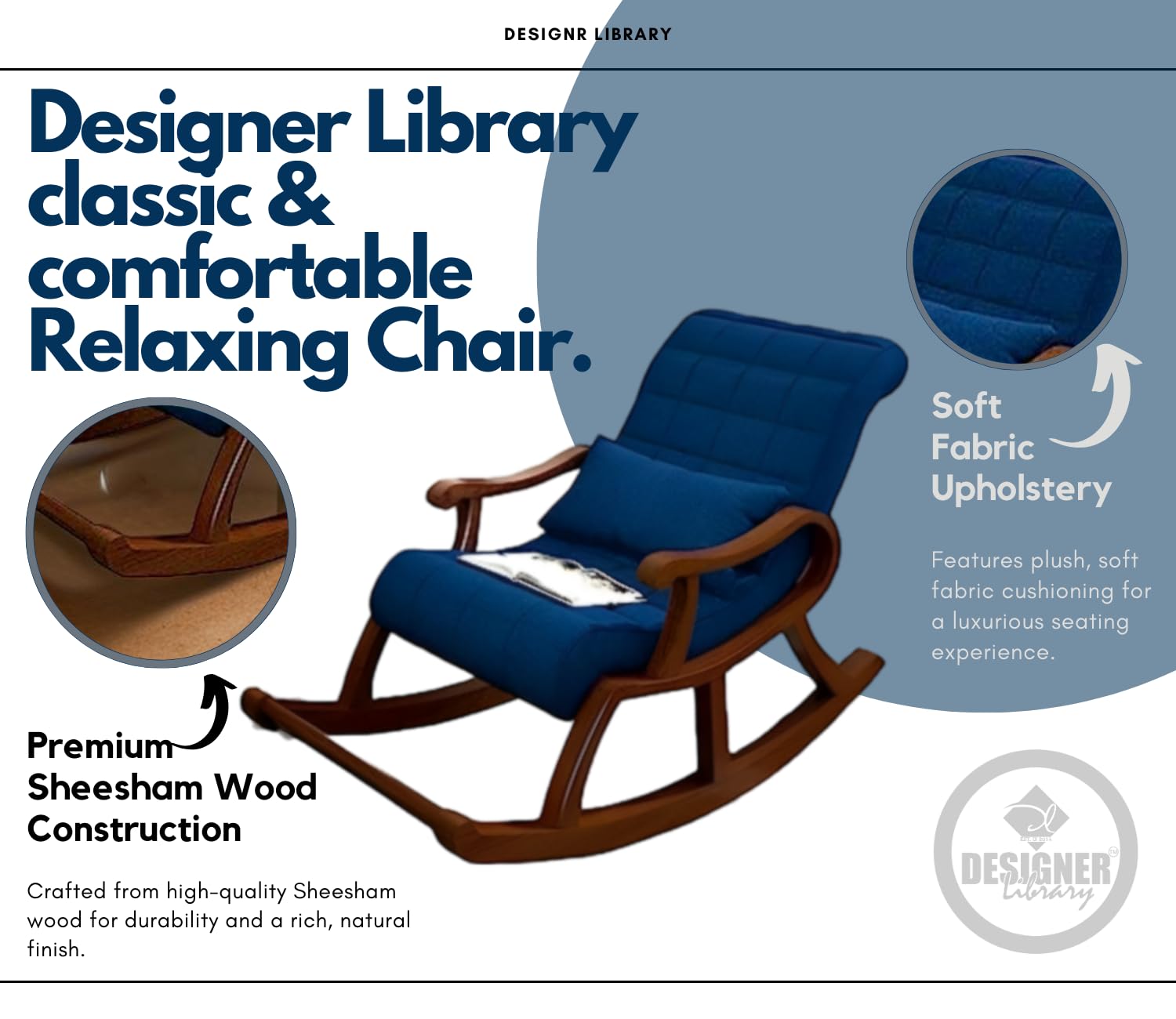 Joshua Wooden Rocking Chair