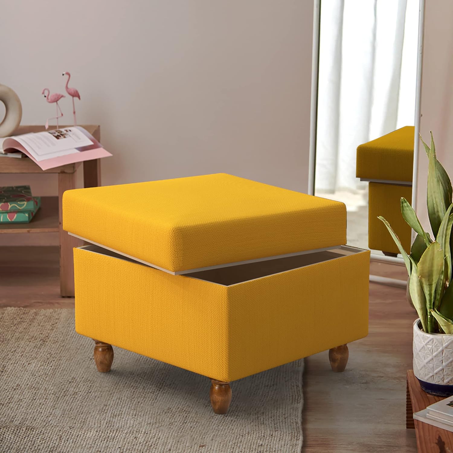 Elias Cozy and Comfy Ottoman
