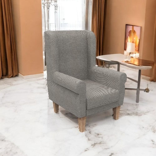 Caterina Wingback Chair with Armrests