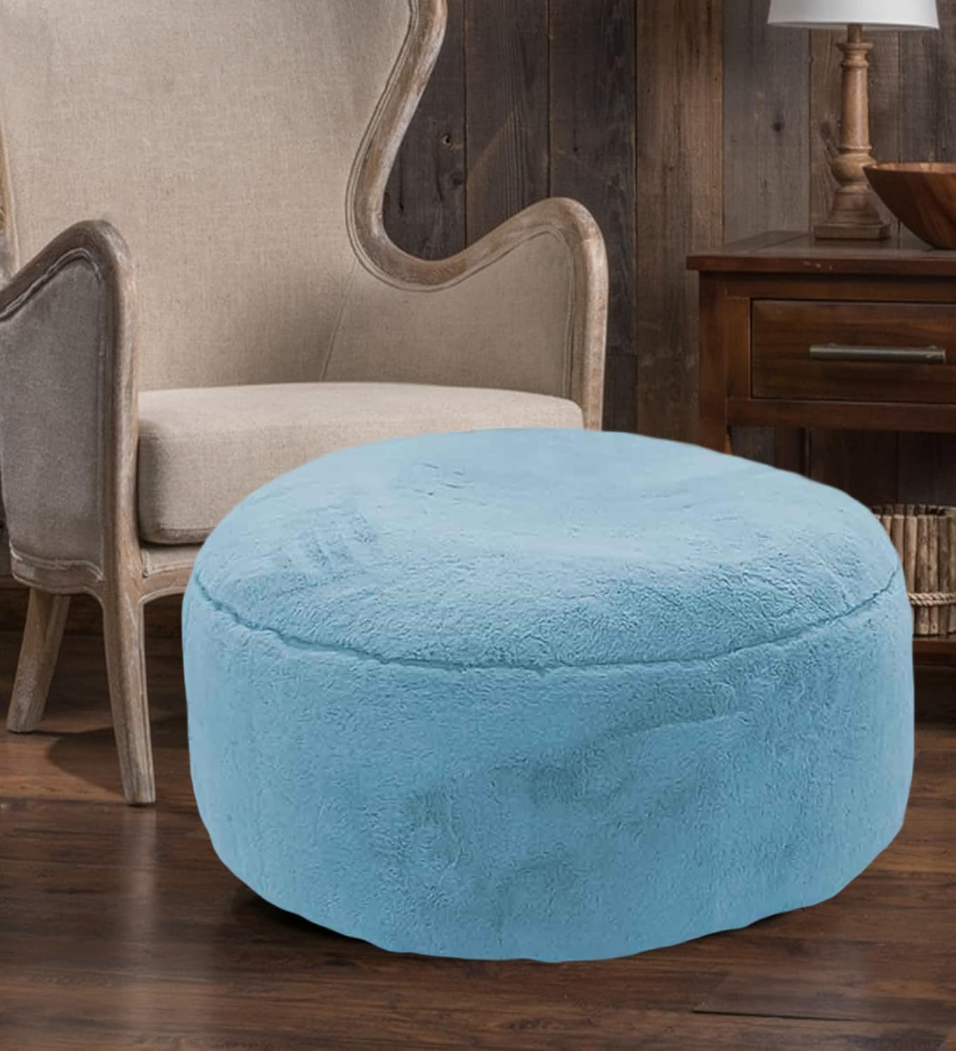 Tyler Comfy Round Ottoman
