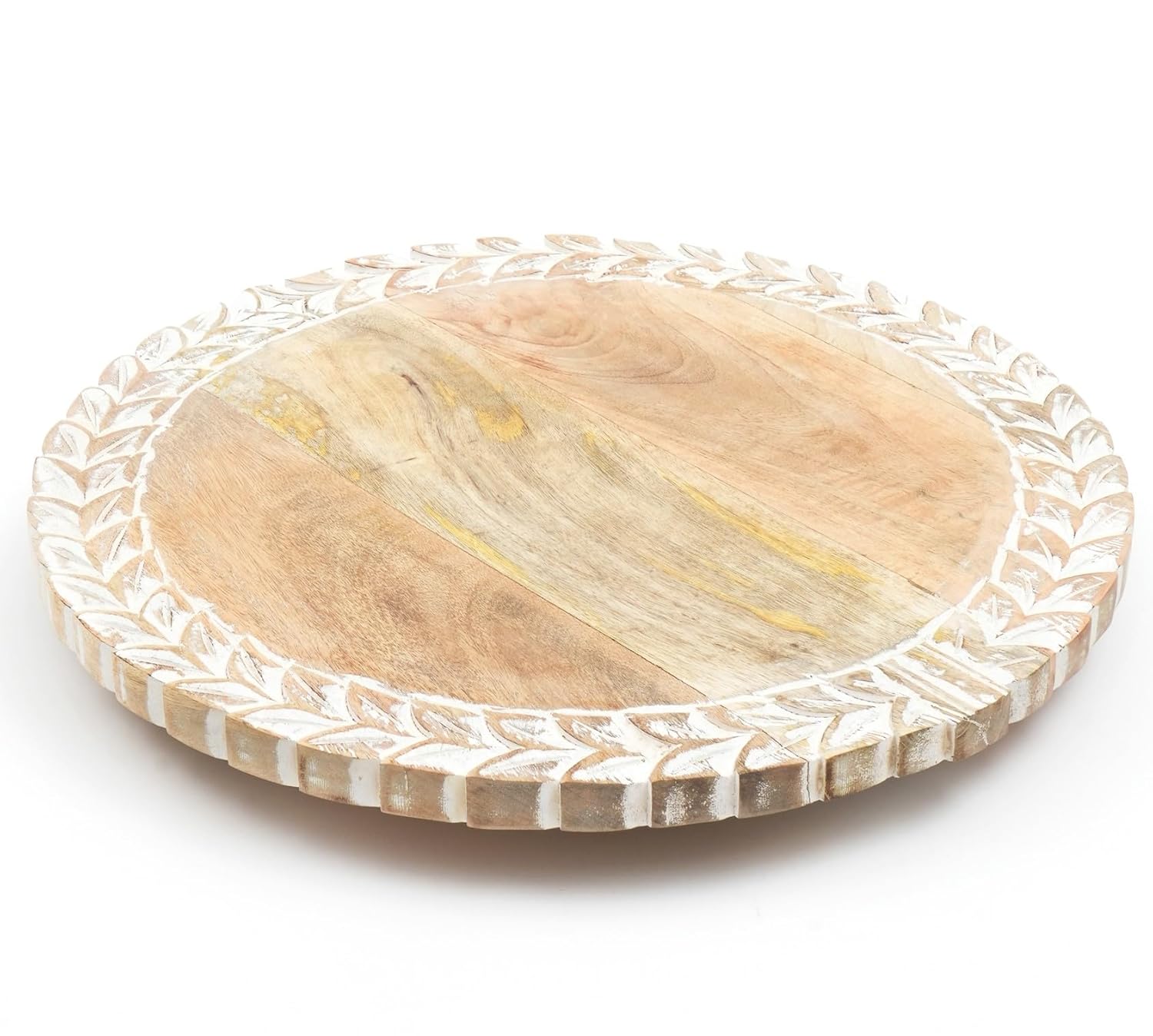 Nguyen Lazy Susan (Natural & White)