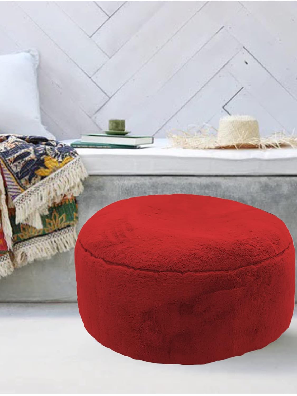 Tyler Comfy Round Ottoman
